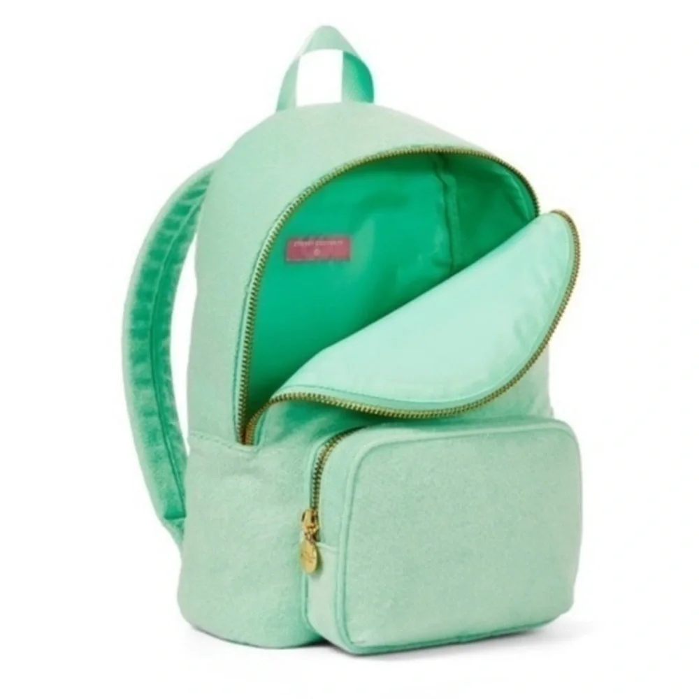 Stoney Clover Lane+ Target Mint Green Terry Cloth Backpack